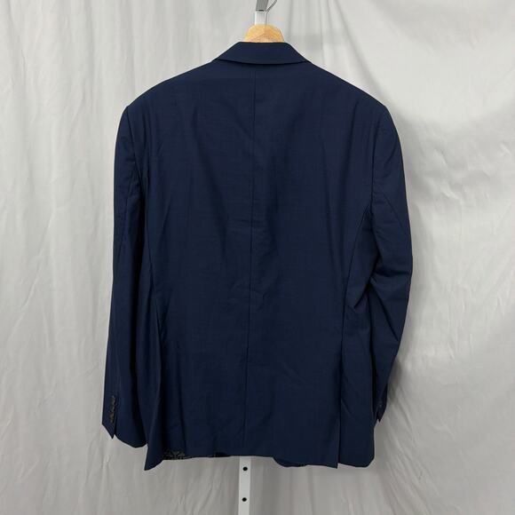 Ted Baker Endurance Blazer 44R Blue Wool 2 Button Jay Ct Sport Jacket London - Picture 11 of 12